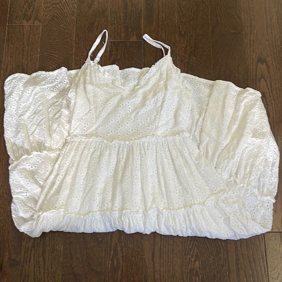 Sim & Sam White Mini Dress - Picture 1 of 3